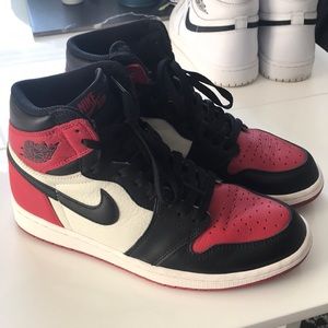 Jordan 1 Bred Toe
